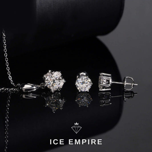 Iced Out Rose Gold Plated Moissanite Cuban Chain