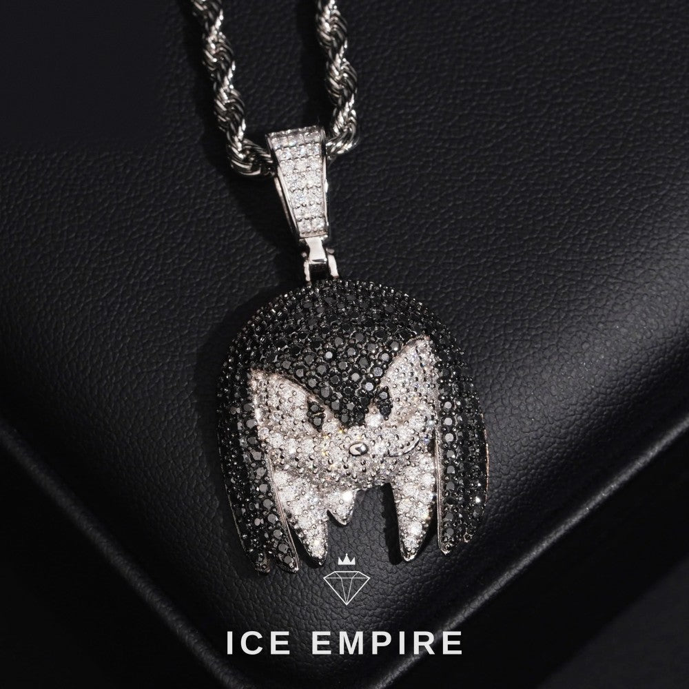Iced Out 925 Silver Moissanite Pendant