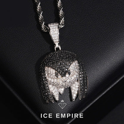 Iced Out 925 Silver Moissanite Pendant
