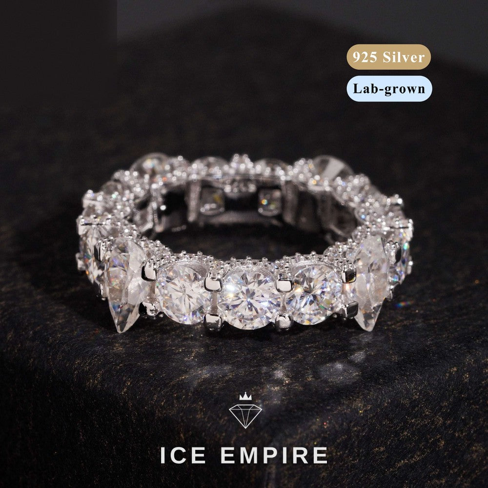Iced Out 925 Silver Lab Grown Diamond Pendant