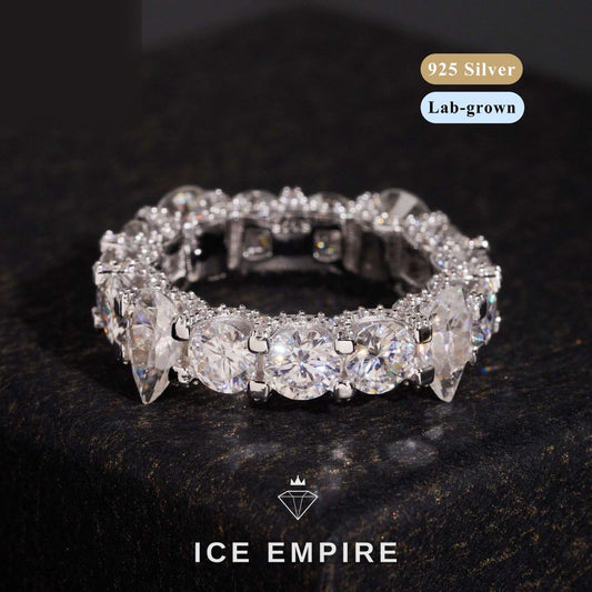 Iced Out 925 Silver Lab Grown Diamond Pendant