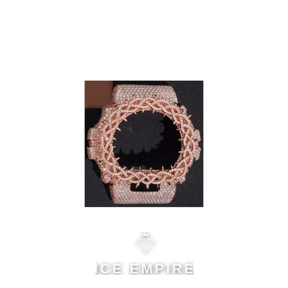 Iced Out 925 Silver Moissanite Watch