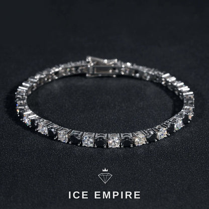 Iced Out Rose Gold Plated Moissanite Cuban Chain