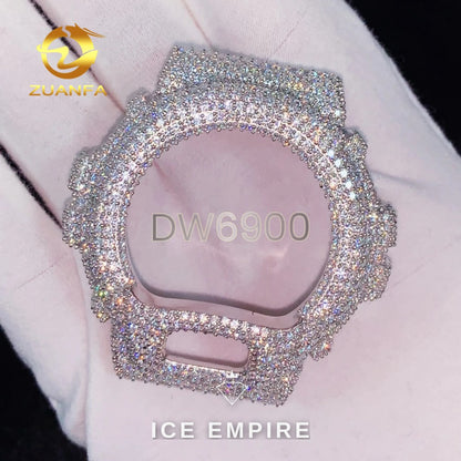 Iced Out 925 Silver Watch