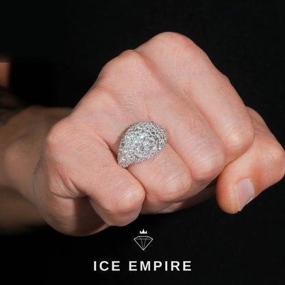 Iced Out 925 Silver Lab Grown Diamond Pendant
