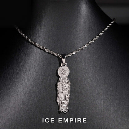 Iced Out 925 Silver Moissanite Pendant