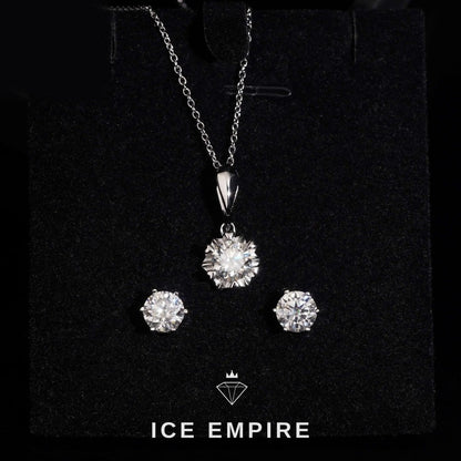 Iced Out Rose Gold Plated Moissanite Cuban Chain