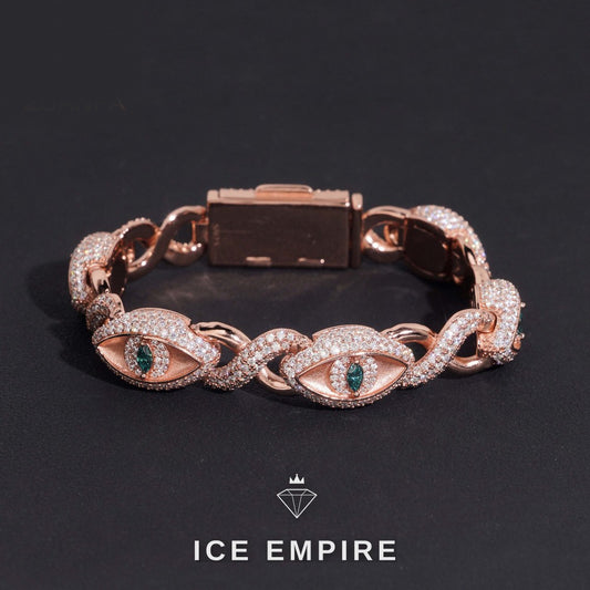 Iced Out 925 Silver Moissanite Cuban Chain