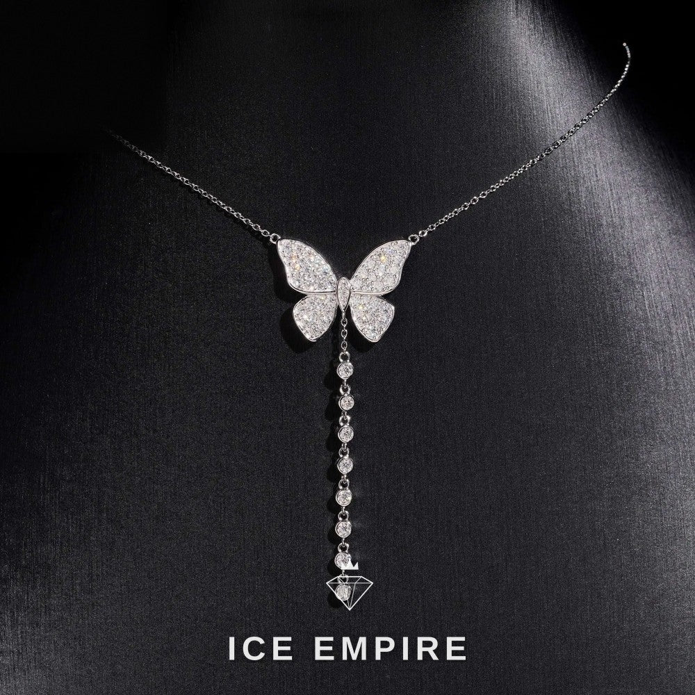 Iced Out Rose Gold Plated Moissanite Cuban Chain