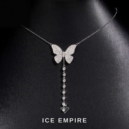 Iced Out Rose Gold Plated Moissanite Cuban Chain