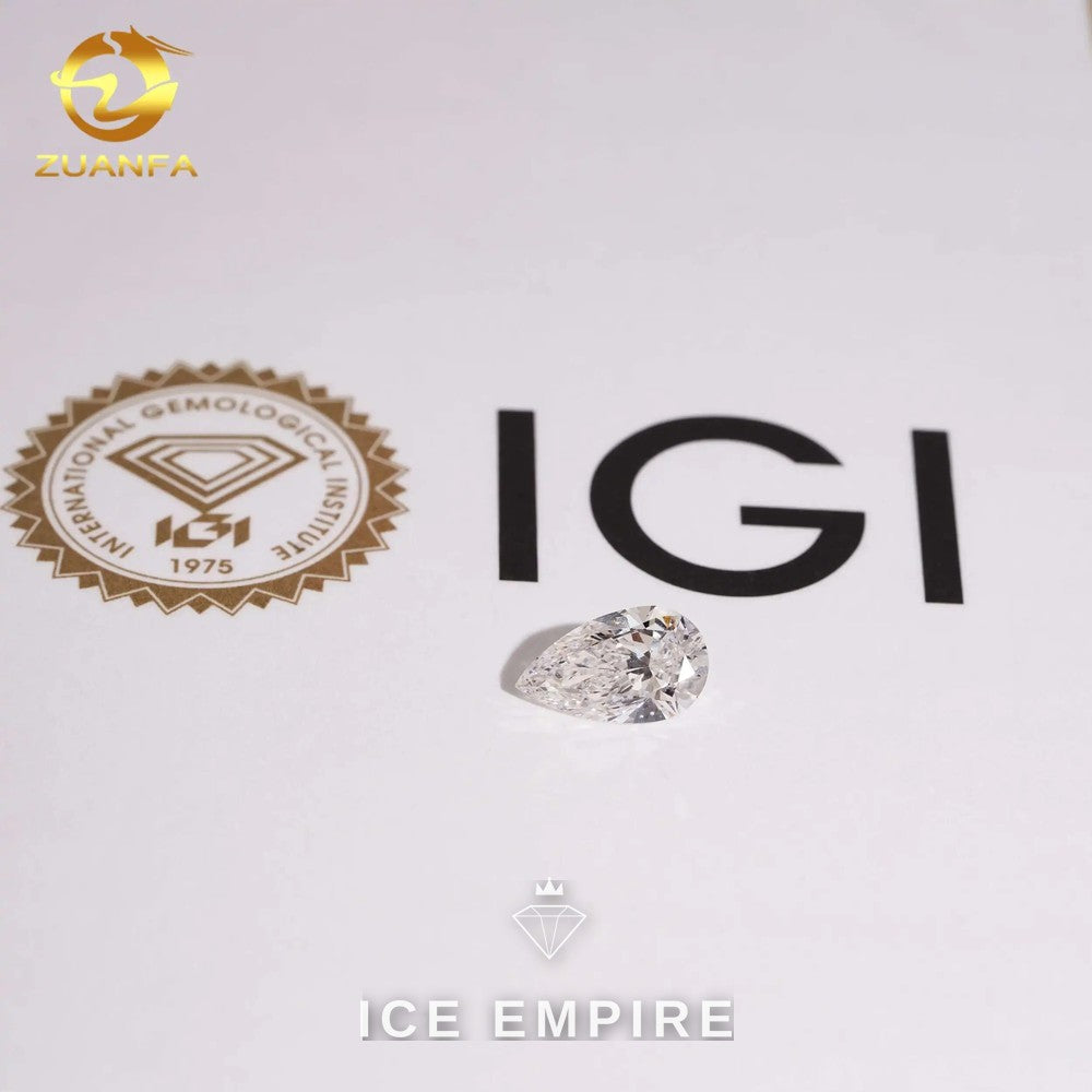 Iced Out 925 Silver Lab Grown Diamond Pendant