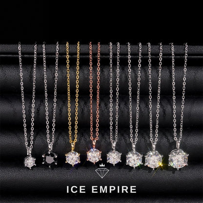 Iced Out Rose Gold Plated Moissanite Cuban Chain