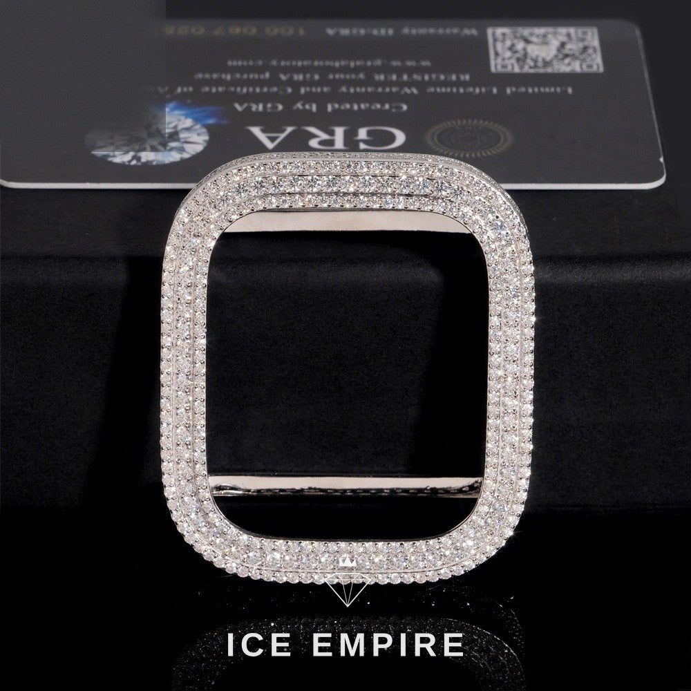 Iced Out 925 Silver Watch