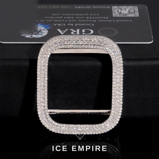 Iced Out 925 Silver Watch