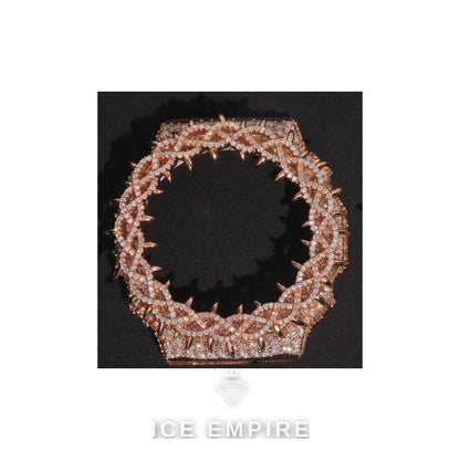 Iced Out 925 Silver Moissanite Watch