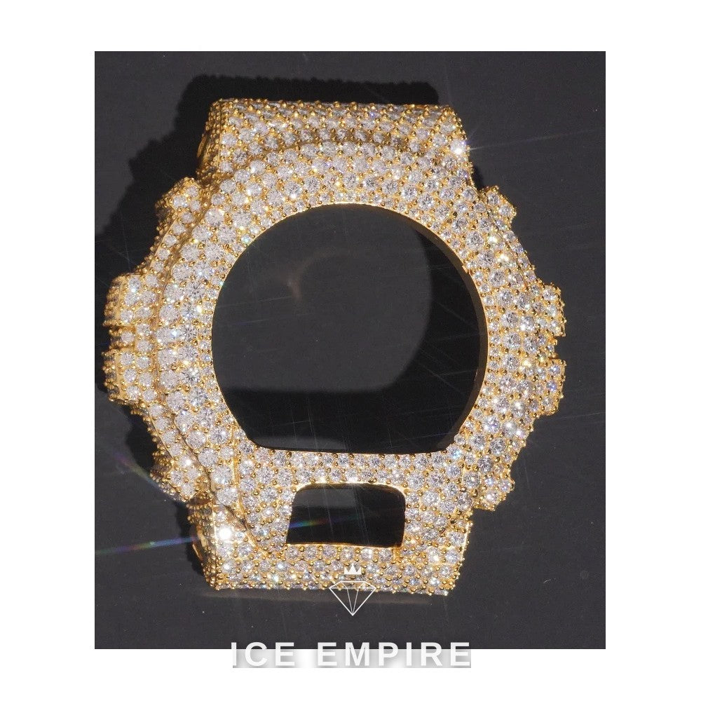 Iced Out 925 Silver Moissanite Watch