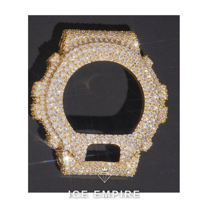 Iced Out 925 Silver Moissanite Watch