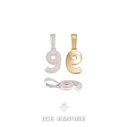 Iced Out 925 Silver Moissanite Pendant