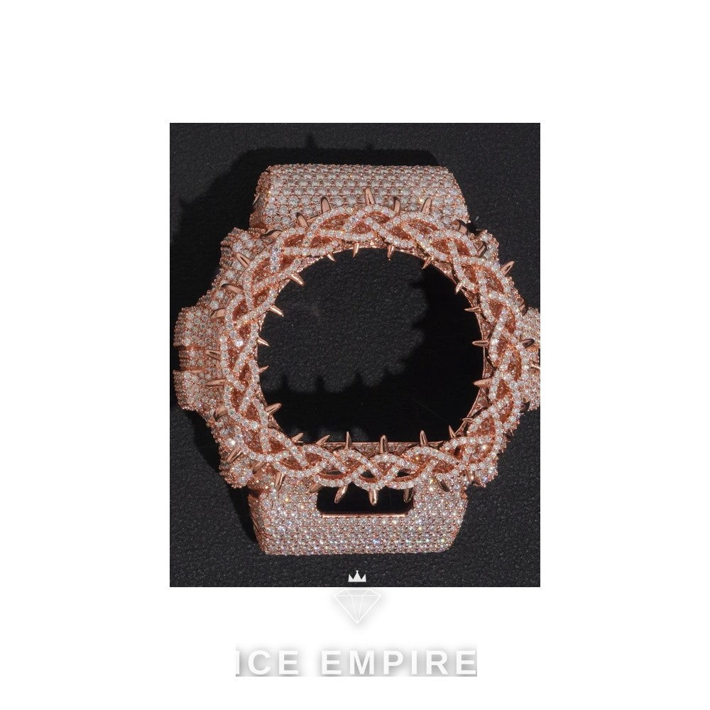 Iced Out 925 Silver Moissanite Watch