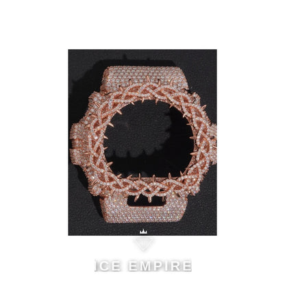 Iced Out 925 Silver Moissanite Watch