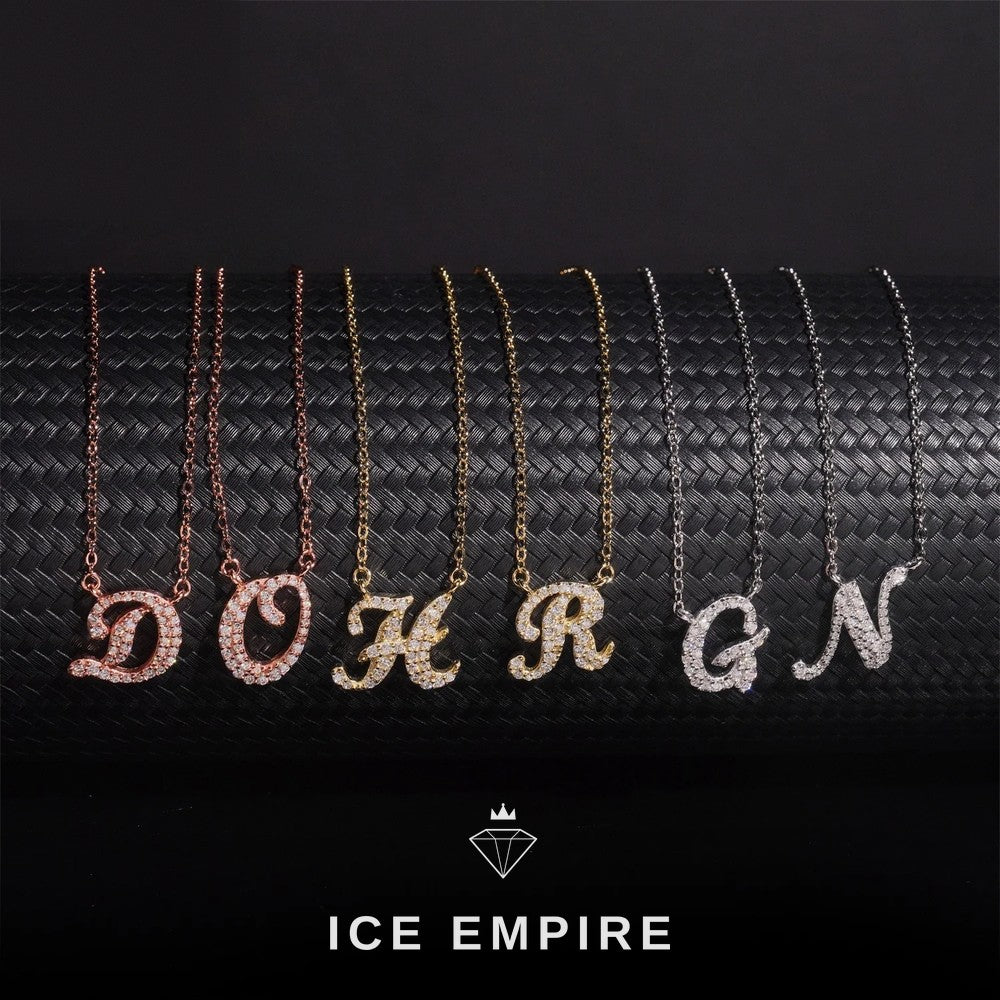 Iced Out Rose Gold Plated Moissanite Cuban Chain