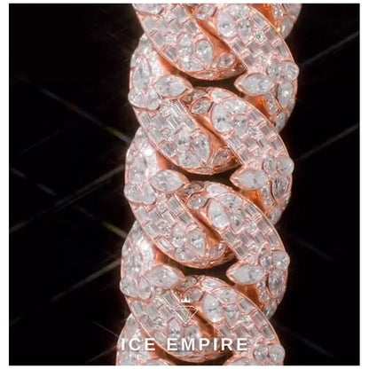 Iced Out 925 Silver Moissanite Pendant