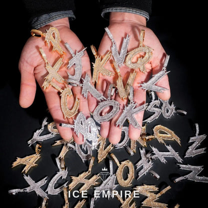 Iced Out 925 Silver Pendant