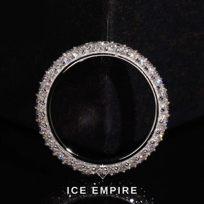 Iced Out 925 Silver Lab Grown Diamond Pendant