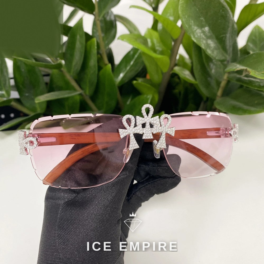 Iced Out 925 Silver Glasses