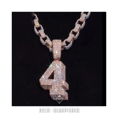 Iced Out Rose Gold Plated Cuban Chain