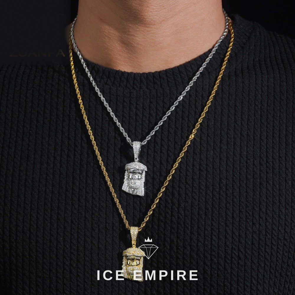 Iced Out Gold Plated Pendant