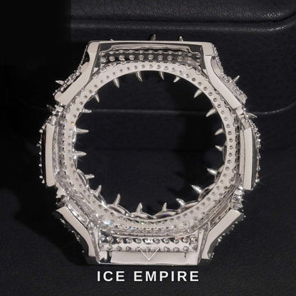 Iced Out Gold Plated Moissanite Watch
