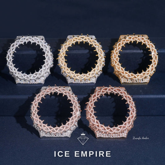 Iced Out 925 Silver Lab Grown Diamond Watch
