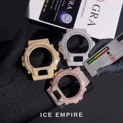 Iced Out 925 Silver Moissanite Watch