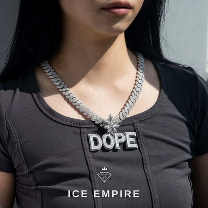 Iced Out Gold Plated Cuban Chain