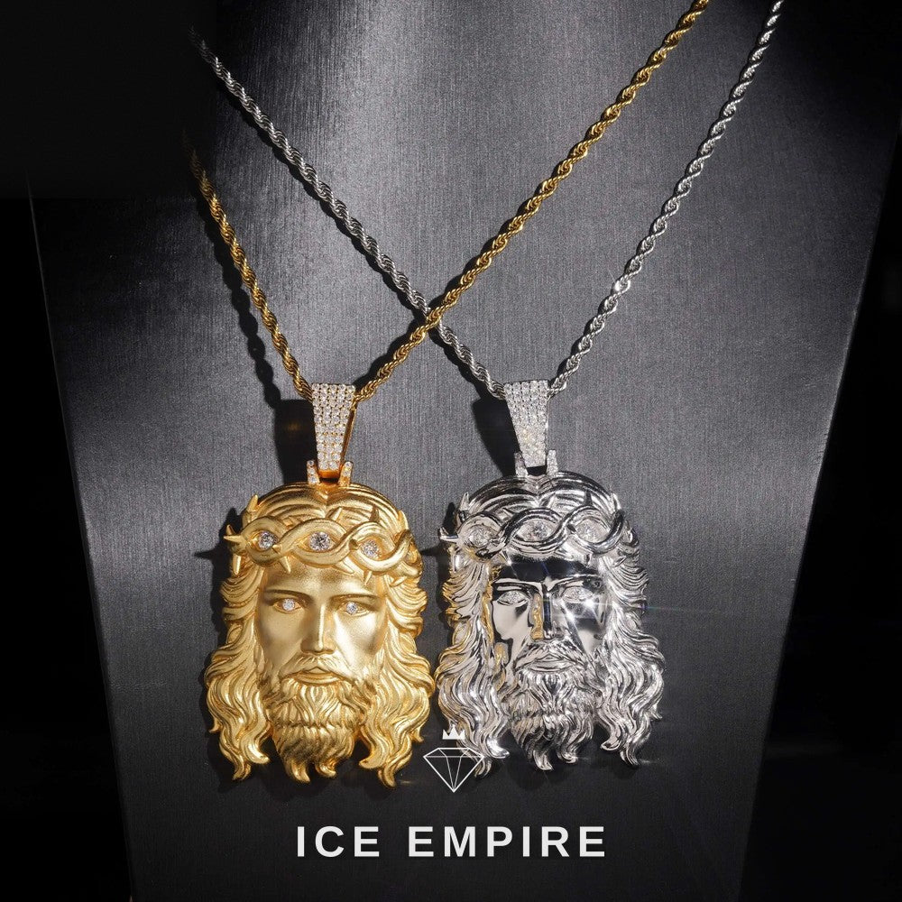 Iced Out Rose Gold Plated Pendant