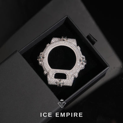 Iced Out 925 Silver Moissanite Watch