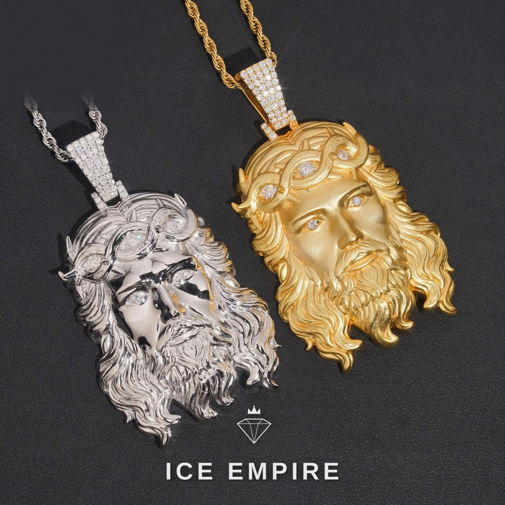 Iced Out Rose Gold Plated Pendant