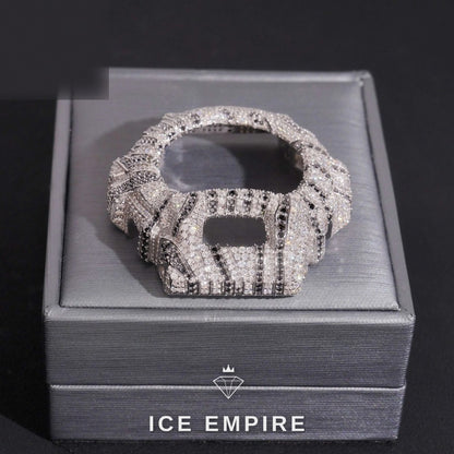 Iced Out 925 Silver Moissanite Watch
