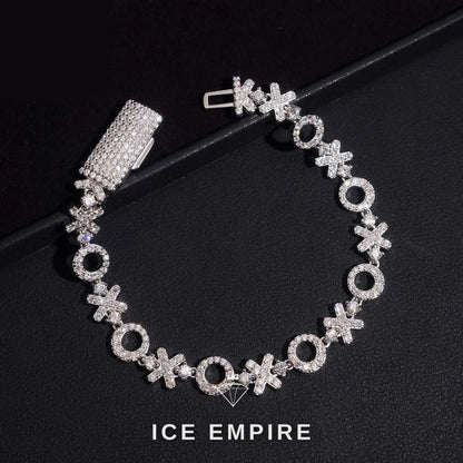 Iced Out Gold Plated Moissanite Cuban Chain