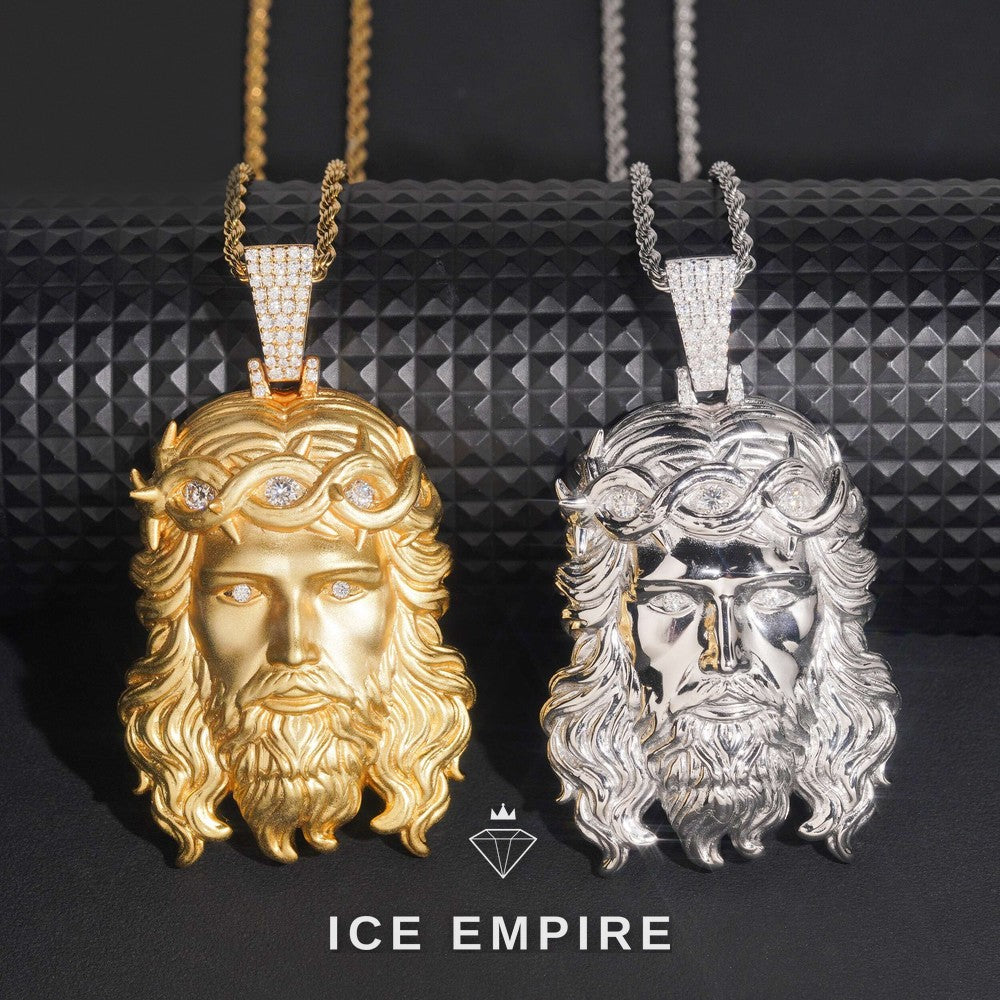 Iced Out Rose Gold Plated Pendant