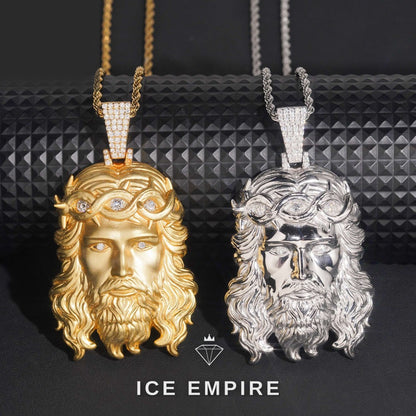 Iced Out Rose Gold Plated Pendant