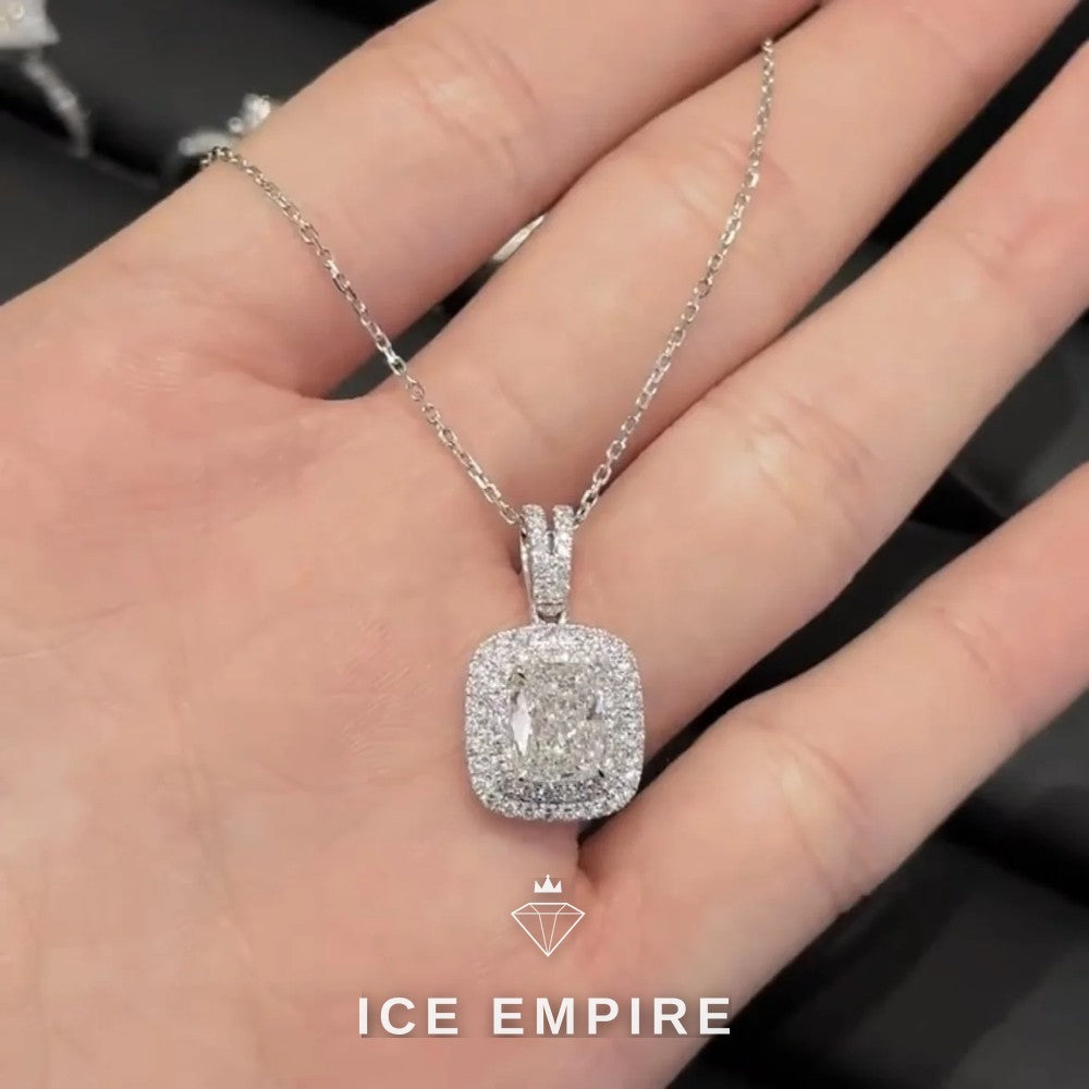 Iced Out Gold Plated Lab Grown Diamond Chain