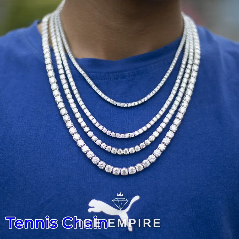 Iced Out 925 Silver Moissanite Pendant