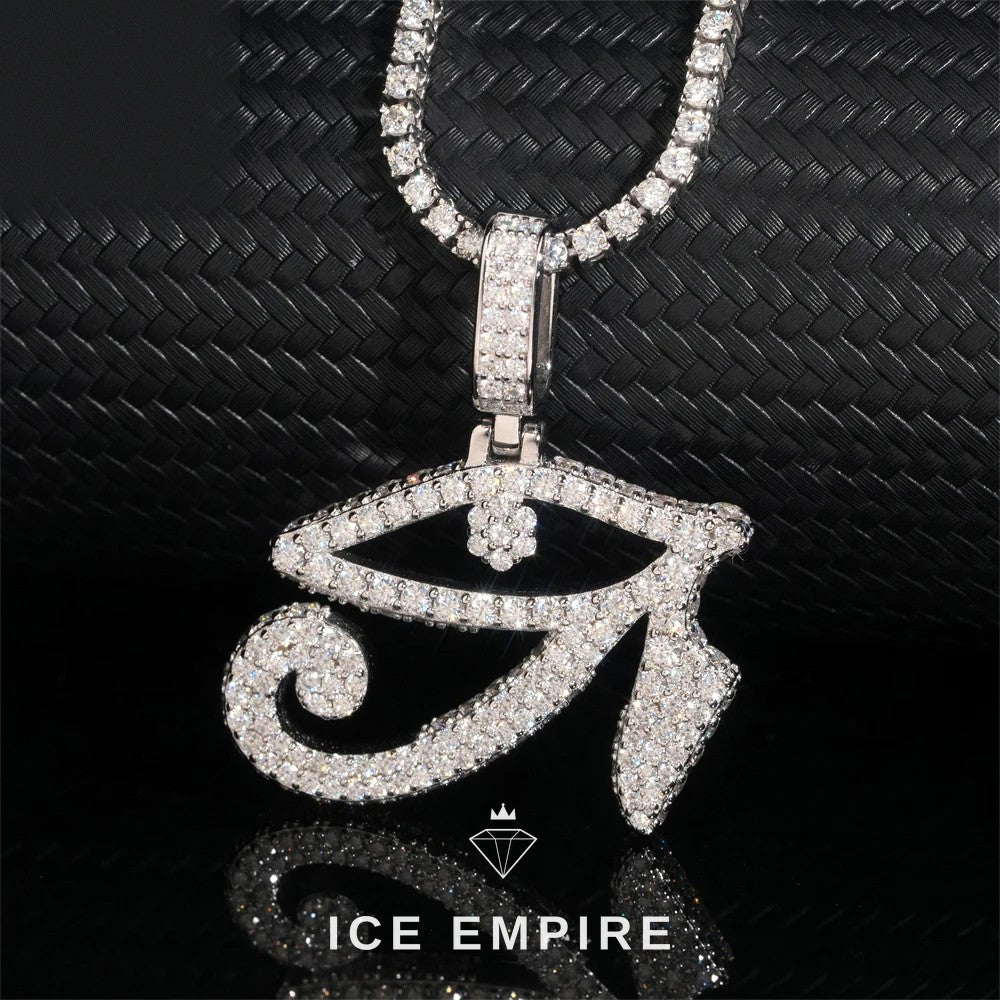 Iced Out Gold Plated Moissanite Pendant