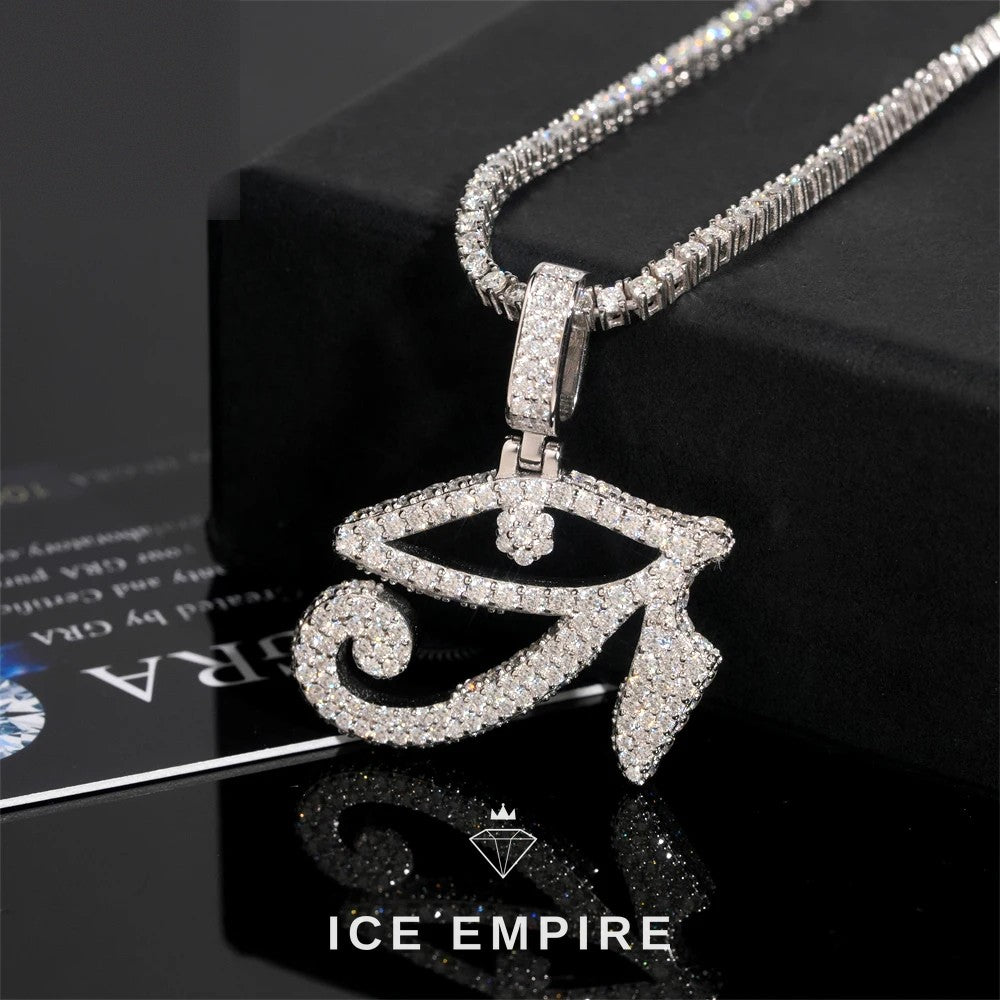 Iced Out Gold Plated Moissanite Pendant