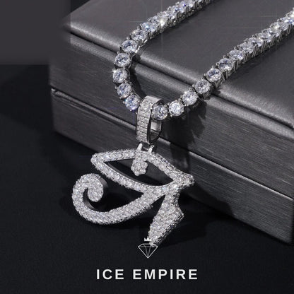 Iced Out Gold Plated Lab Grown Diamond Pendant