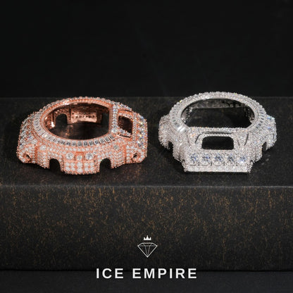 Iced Out Gold Plated Moissanite Watch