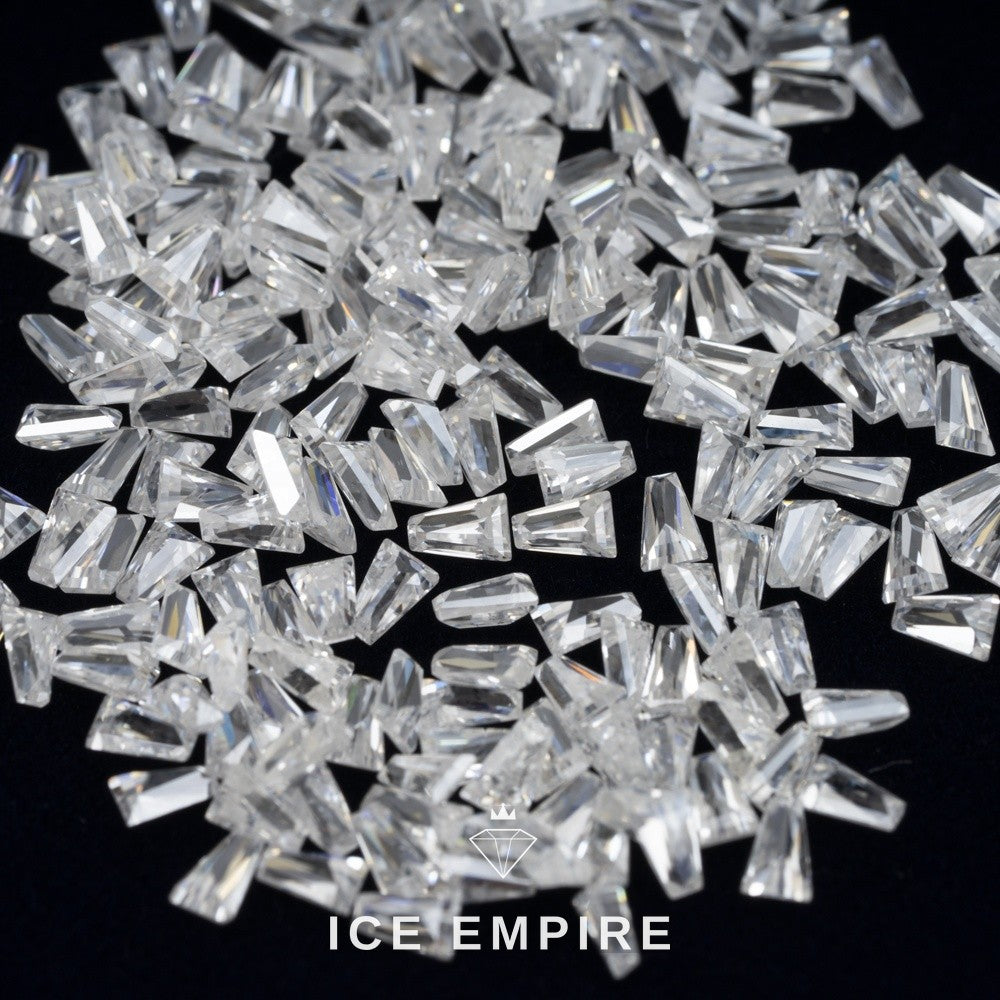 Iced Out Baguette 925 Silver Moissanite Pendant