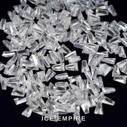 Iced Out Baguette 925 Silver Moissanite Pendant